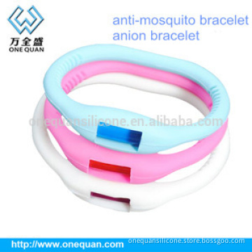 top selling model pest control mosquito repellent bracelet with silicon